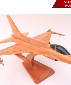 F-16 Falcon Wood model airplane-15