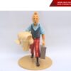 HERGE TINTIN Tintin On The Way Resin Standing Figure Figurine-01