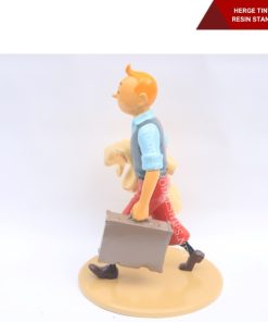 HERGE TINTIN Tintin On The Way Resin Standing Figure Figurine-04