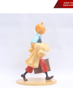 HERGE TINTIN Tintin On The Way Resin Standing Figure Figurine-05