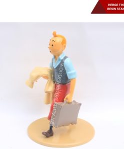 HERGE TINTIN Tintin On The Way Resin Standing Figure Figurine-07