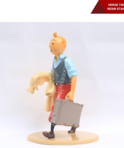 HERGE TINTIN Tintin On The Way Resin Standing Figure Figurine-08
