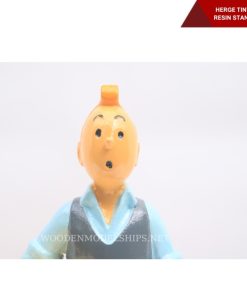 HERGE TINTIN Tintin On The Way Resin Standing Figure Figurine-13