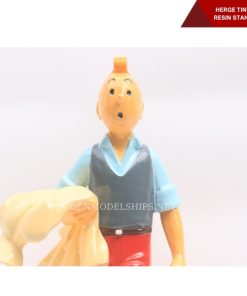 HERGE TINTIN Tintin On The Way Resin Standing Figure Figurine-14