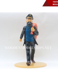 Tintin - Statuette Moulinsart 45935 - Haddock sac baluchon - Les 7 boules de Cristal -01