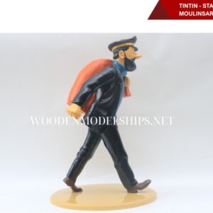 Tintin - Statuette Moulinsart 45935 - Haddock sac baluchon - Les 7 boules de Cristal -04