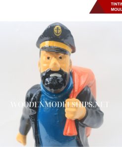 Tintin - Statuette Moulinsart 45935 - Haddock sac baluchon - Les 7 boules de Cristal -06