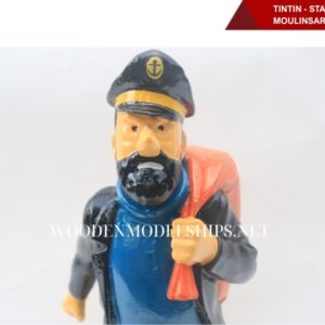 Tintin - Statuette Moulinsart 45935 - Haddock sac baluchon - Les 7 boules de Cristal -06