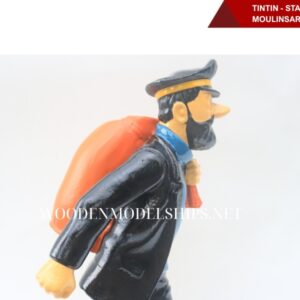 Tintin - Statuette Moulinsart 45935 - Haddock sac baluchon - Les 7 boules de Cristal -08