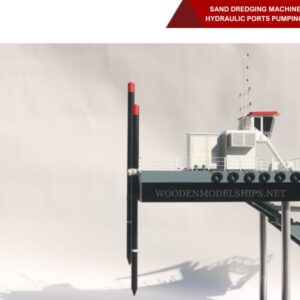 Sand Dredging Machine Equipment Hydraulic Ports Pumping Boat River Mining Cutter Suction Dredger-06