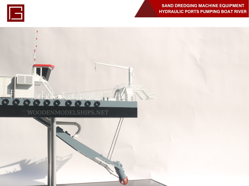Sand Dredging Machine Equipment Hydraulic Ports Pumping Boat River Mining Cutter Suction Dredger-08 Sand Dredging Machine Equipment Hydraulic Ports Pumping Boat River Mining Cutter Suction Dredger-08