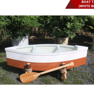 BOAT TABLE (WHITE BROWN)-01