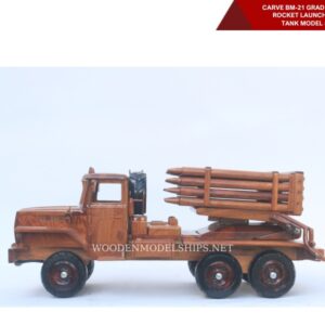 Carve BM-21 Grad Katyusha Rocket Launcher 1_72 Tank Model 50CM-01