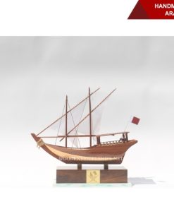 Handmade Wooden Arabic Dhow-01