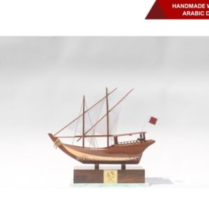 Handmade Wooden Arabic Dhow-01