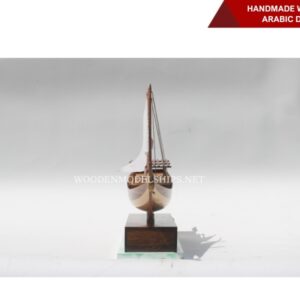 Handmade Wooden Arabic Dhow-07