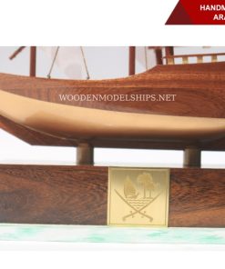 Handmade Wooden Arabic Dhow-09