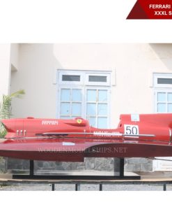Ferrari Hydroplane, 1954 XXXL size (hull 316cm)-01