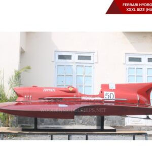 Ferrari Hydroplane, 1954 XXXL size (hull 316cm)-01