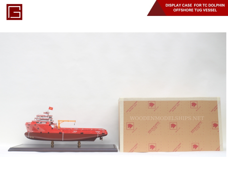 DISPLAY CASE FOR TC DOLPHIN OFFSHORE TUG VESSEL-01