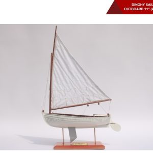 Dinghy Sailing With Outboard 11_ (White color) -01