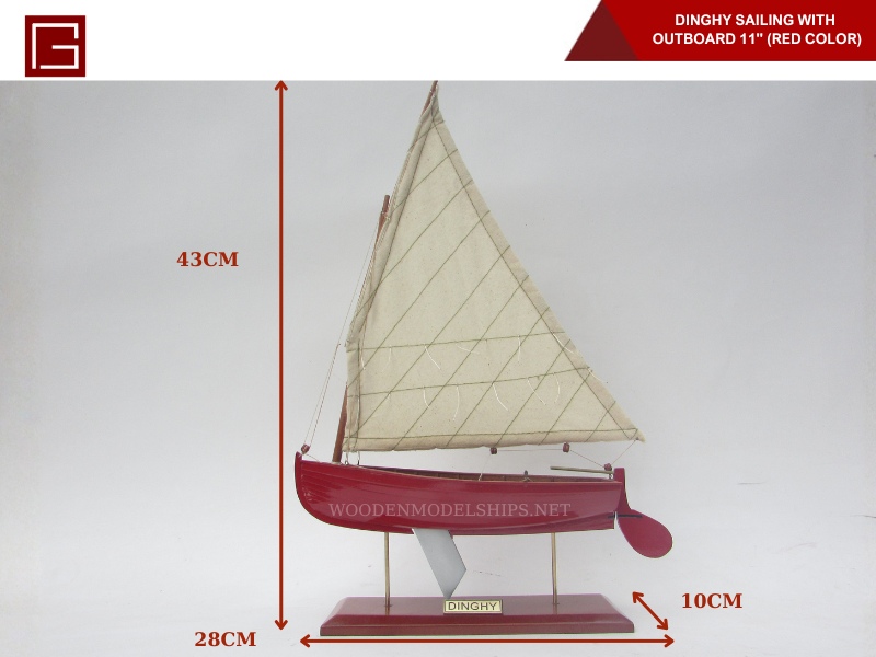 Dinghy Sailing With Outboard 11_ (Red color)-08