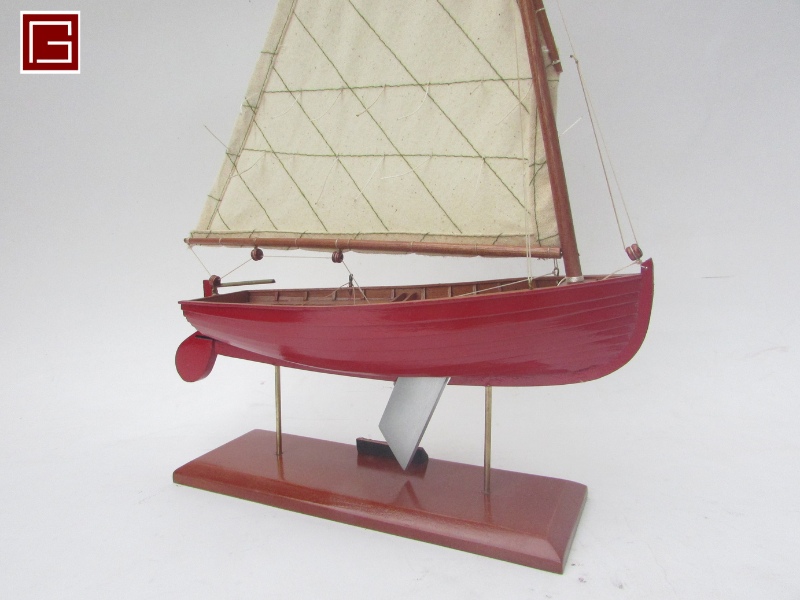 Dinghy Sailing With Outboard 11_ (Red color)-12