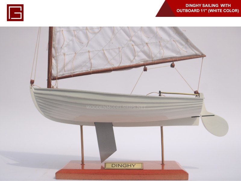 Dinghy Sailing With Outboard 11_ (White color) -08