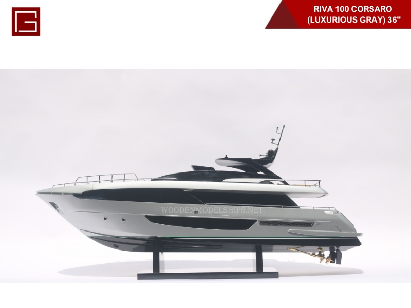 RIVA 100 CORSARO (LUXURIOUS GRAY) 36''-01 RIVA 100 CORSARO (LUXURIOUS GRAY) 36''-01
