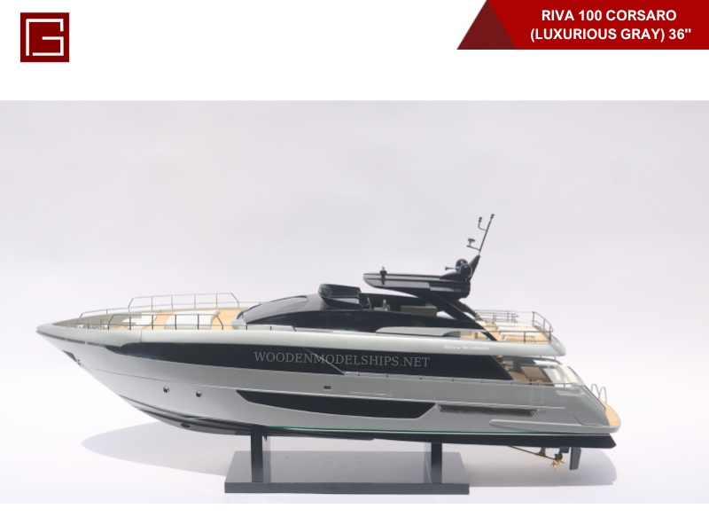RIVA 100 CORSARO (LUXURIOUS GRAY) 36''-02