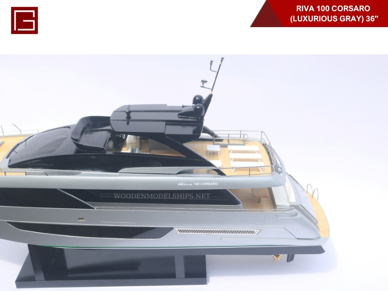RIVA 100 CORSARO (LUXURIOUS GRAY) 36''-04