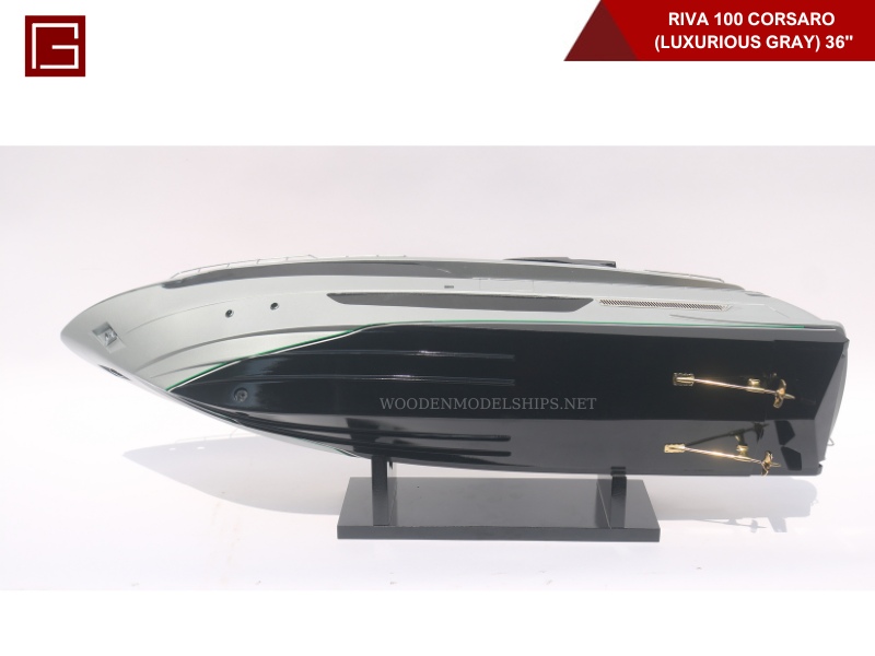 RIVA 100 CORSARO (LUXURIOUS GRAY) 36''-07