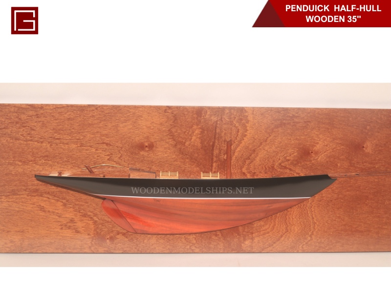 PENDUICK HALF-HULL - WOODEN 35''-05